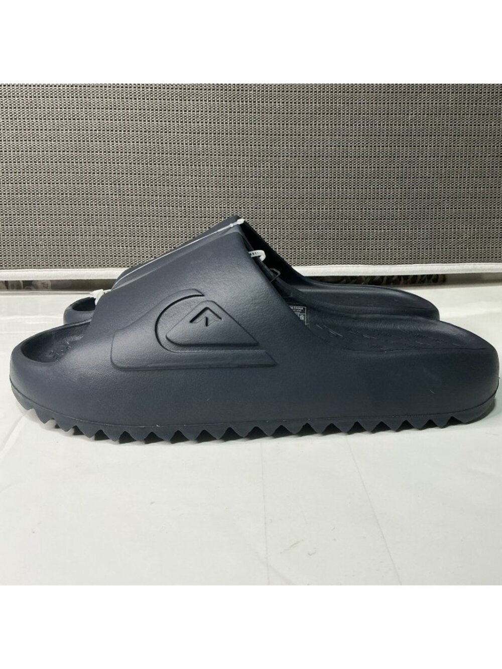 Quiksilver Men's Eva Size 9 Slides Navy Blue Cloudbreak Cloud Break Sandals NWT